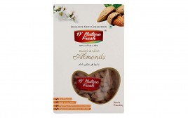D'nature Fresh Roasted & Salted Almonds   Box  250 grams